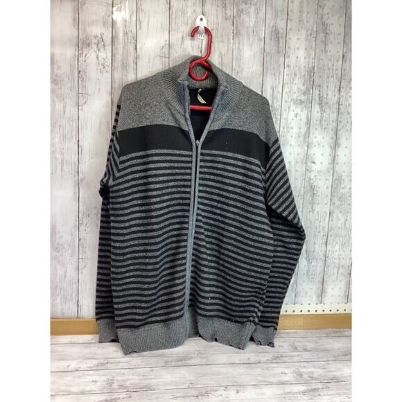 Preppy Streetwear Coquette Utility TRUE ROCK ZIP UP SWEATER SIZE XXL - Picture 1 of 5